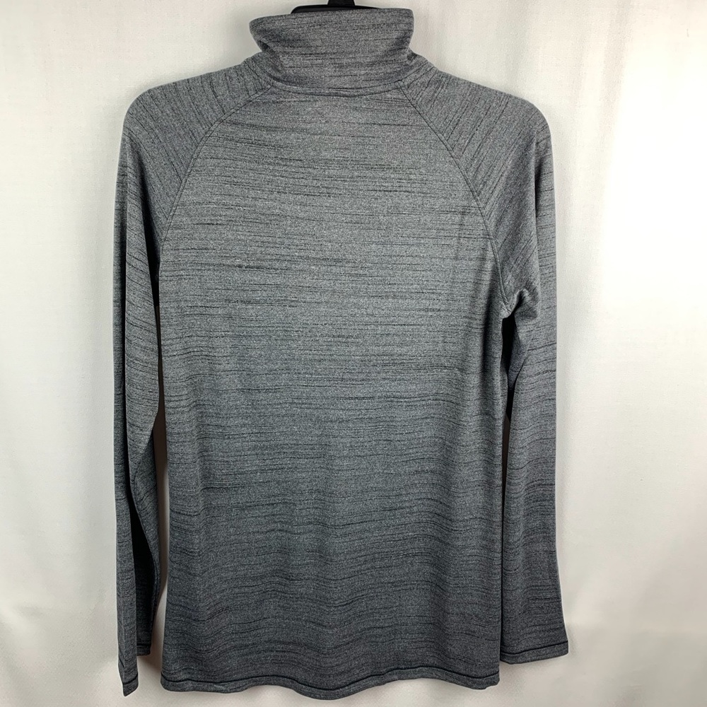 UA Women Microstripe Tech 1/4 Zip Shirt Sz S - Picture 2 of 3